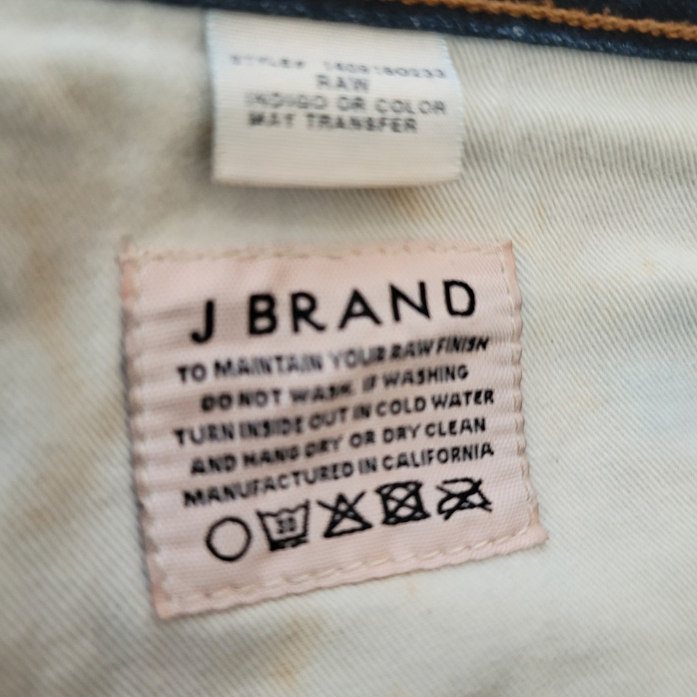 J. Brand Kane Slim Straight Leg Jeans Size 34/30 - Picture 8 of 8
